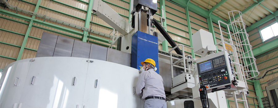 シングルコラム型CNC立形旋盤